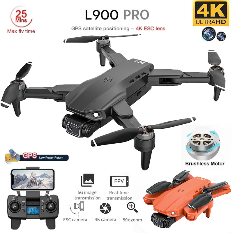 Drone Racing Camera - L900 pro gps drone 4k profissional
