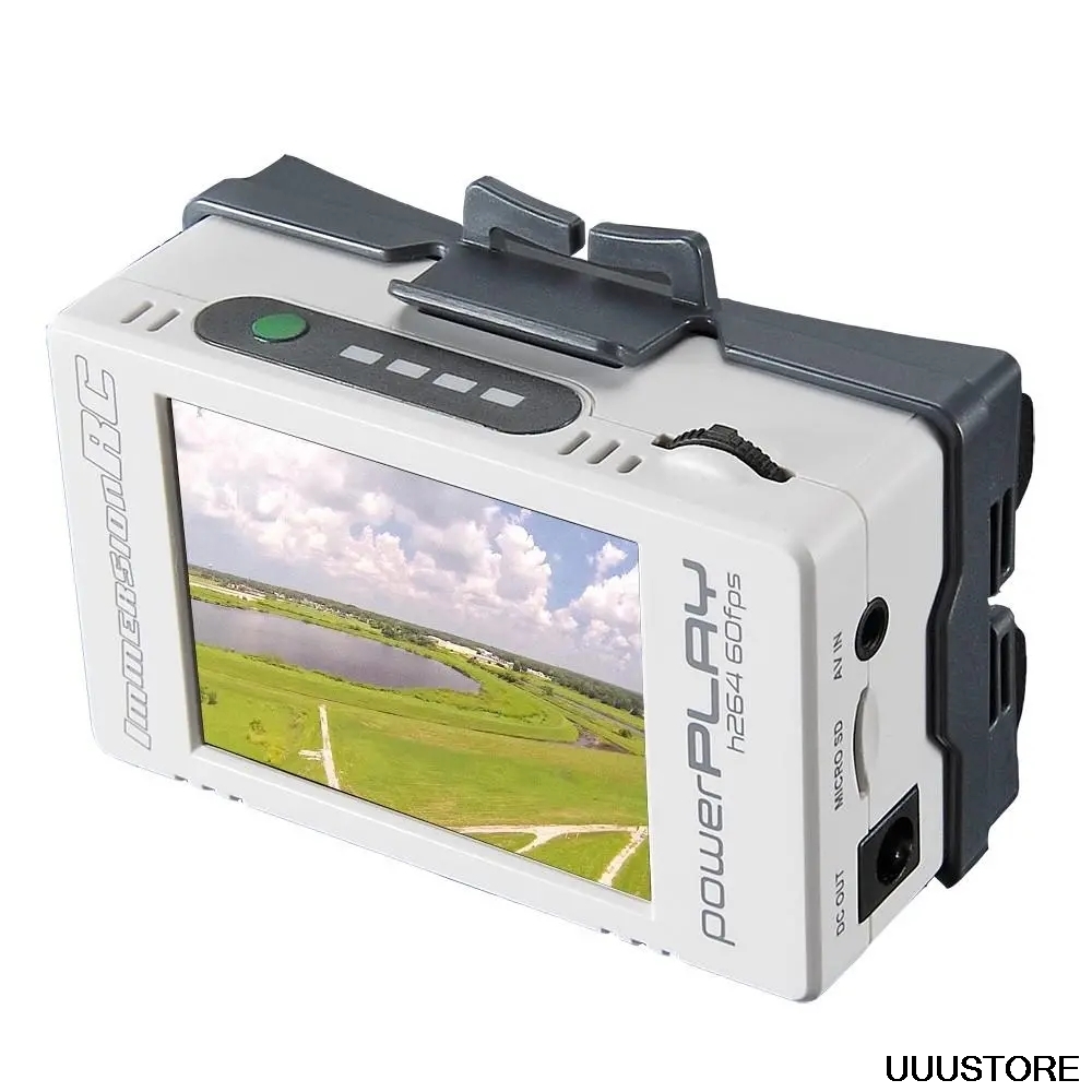 Drone Racing Goggles - Immersionrc powerplay play-fpv h264 60fps módulo
