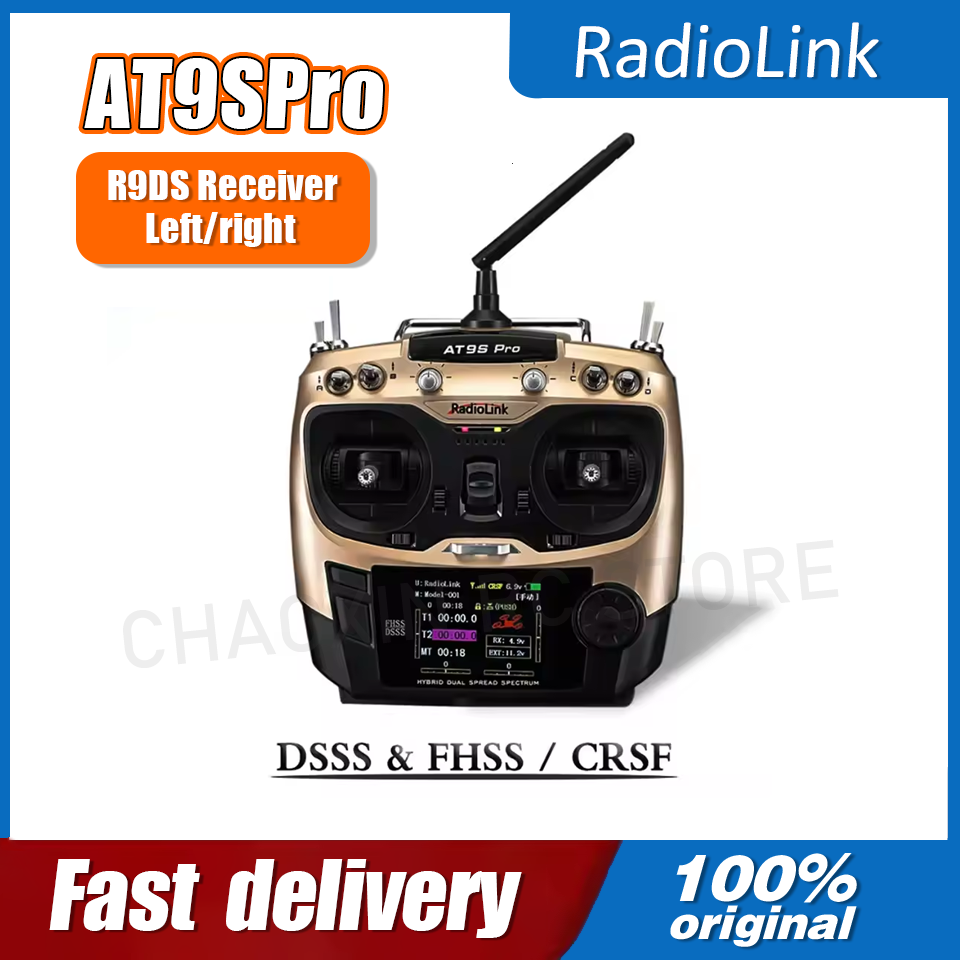 Drone Racing Receiver - Transmissor de Rádio Radiolink AT9SPro 12CH