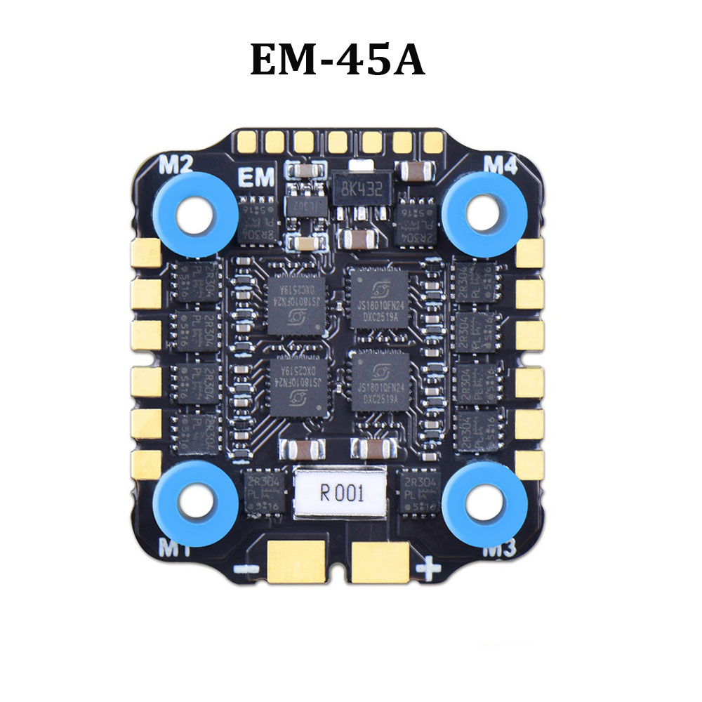 JHEMCU EM 45A/50A 4 em 1 ESC S - Drone Racing Esc avaliação e preço