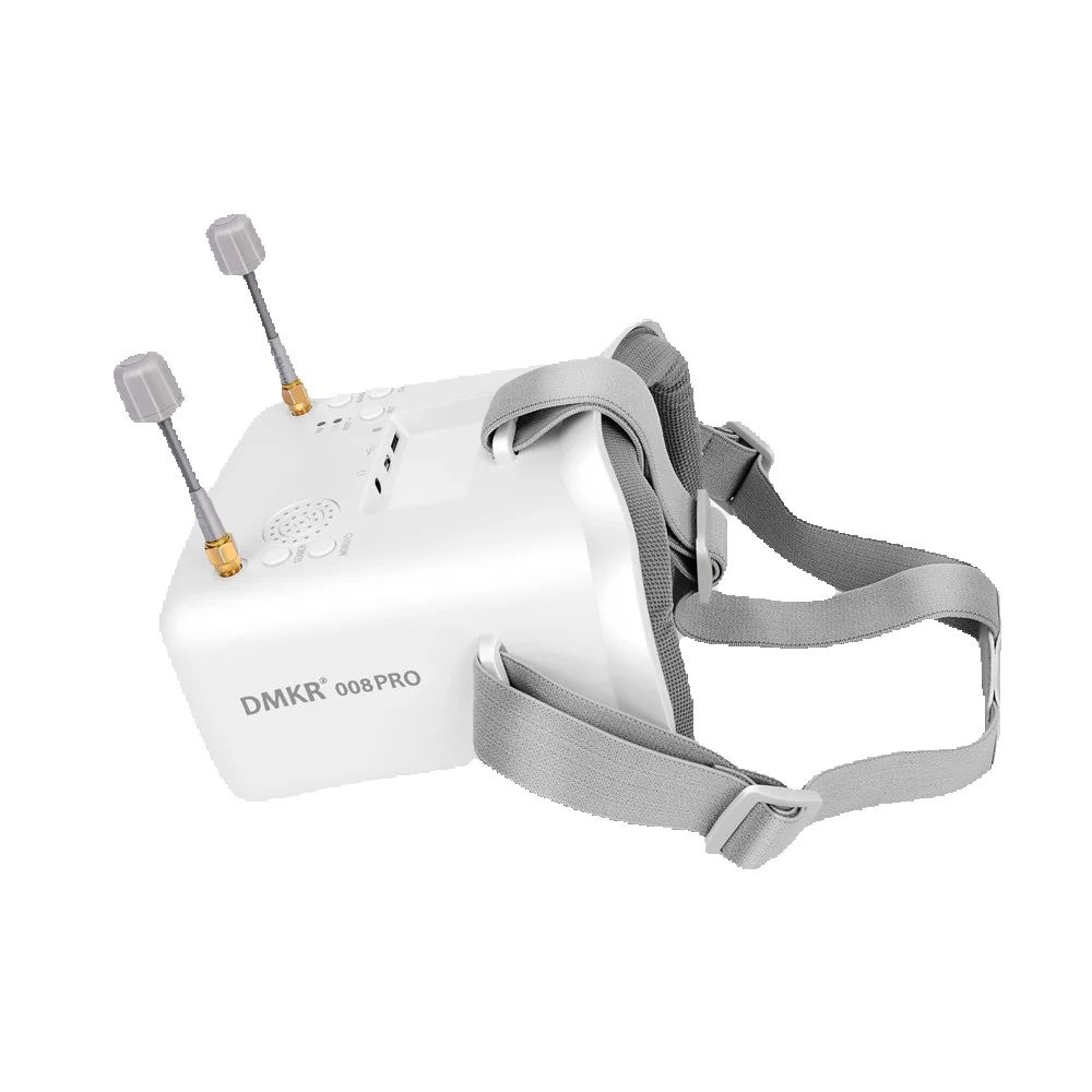 Óculos FPV 008D PRO Branco com - Drone Racing Battery avaliação e preço