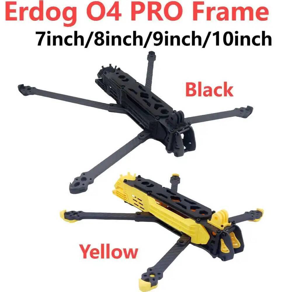 Erdog 7 polegadas 8-9-10 poleg - Drone Racing Frame avaliação e preço