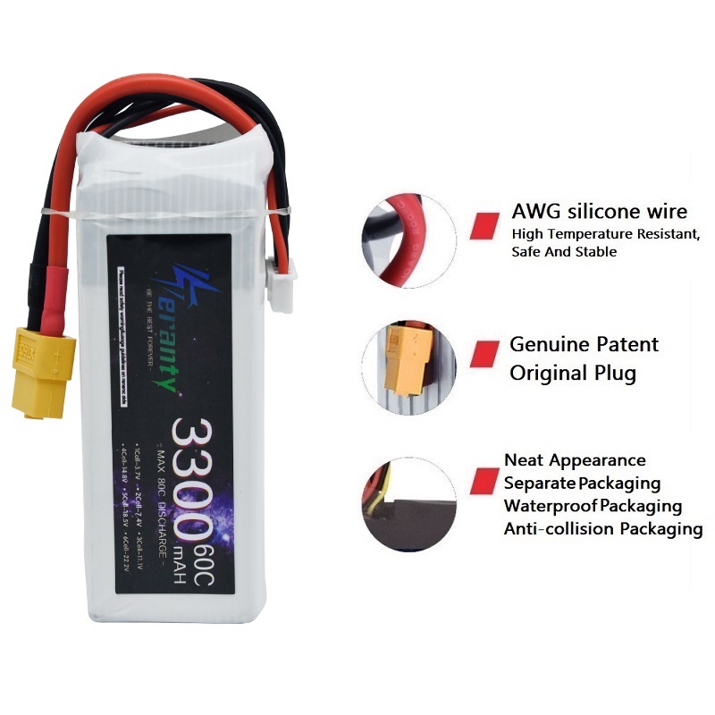Bateria recarregável lipo 4S 3 - Drone Racing Battery avaliação e preço