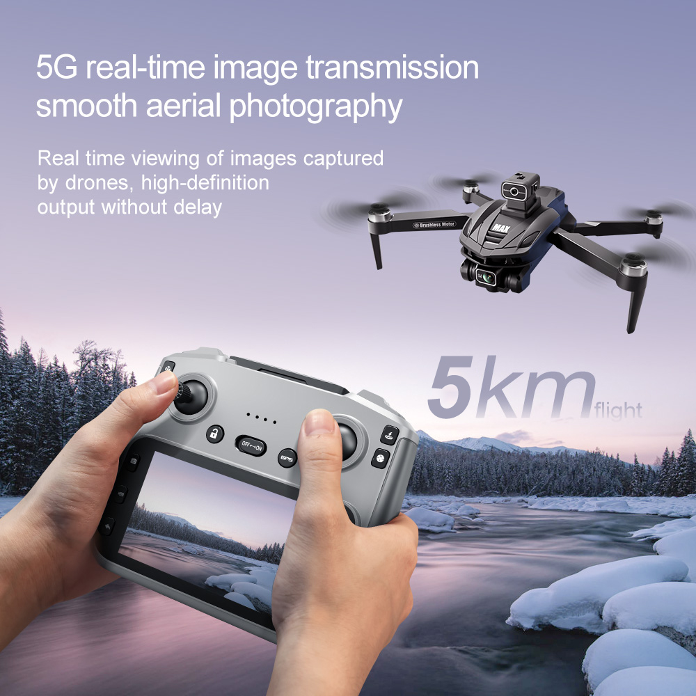 V168 PRO Max GPS Drone 8K Prof - Drone Racing Camera avaliação e preço