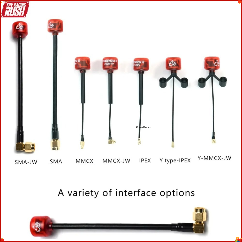 Antena FPV RUSHFPV Cherry/Ante - Drone Racing Antenna avaliação e preço