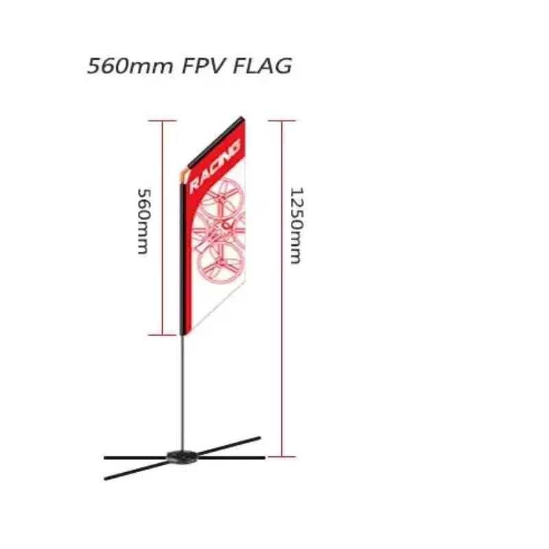 Ldarc 560mm fpv bandeira para  - Drone Racing Flag avaliação e preço