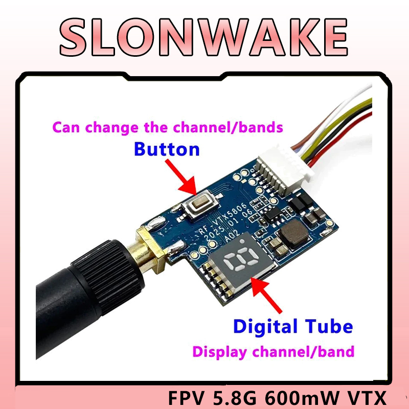 SLONWAKE 5.8G TS5823 PRO Mini  - Drone Racing Camera avaliação e preço