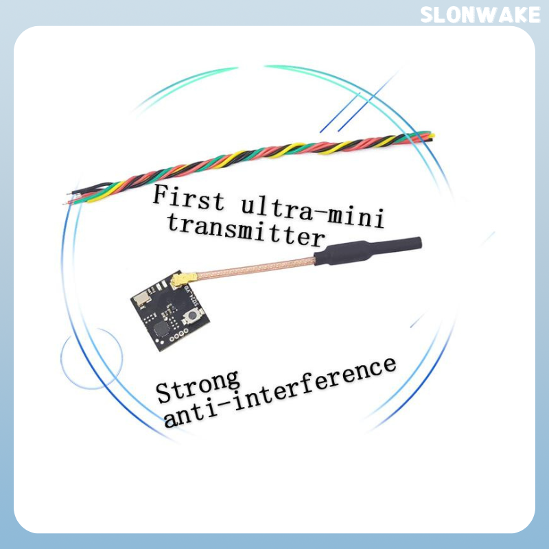 Mini transmissor fpv ajustável - Drone Racing Receiver avaliação e preço