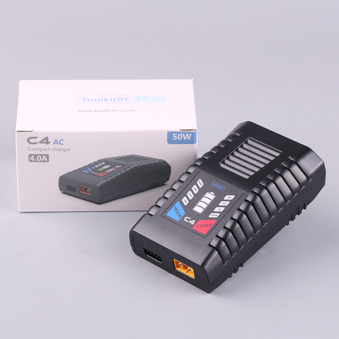 ToolkitRC C4 50W 5A Carregador - Drone Racing Charger avaliação e preço