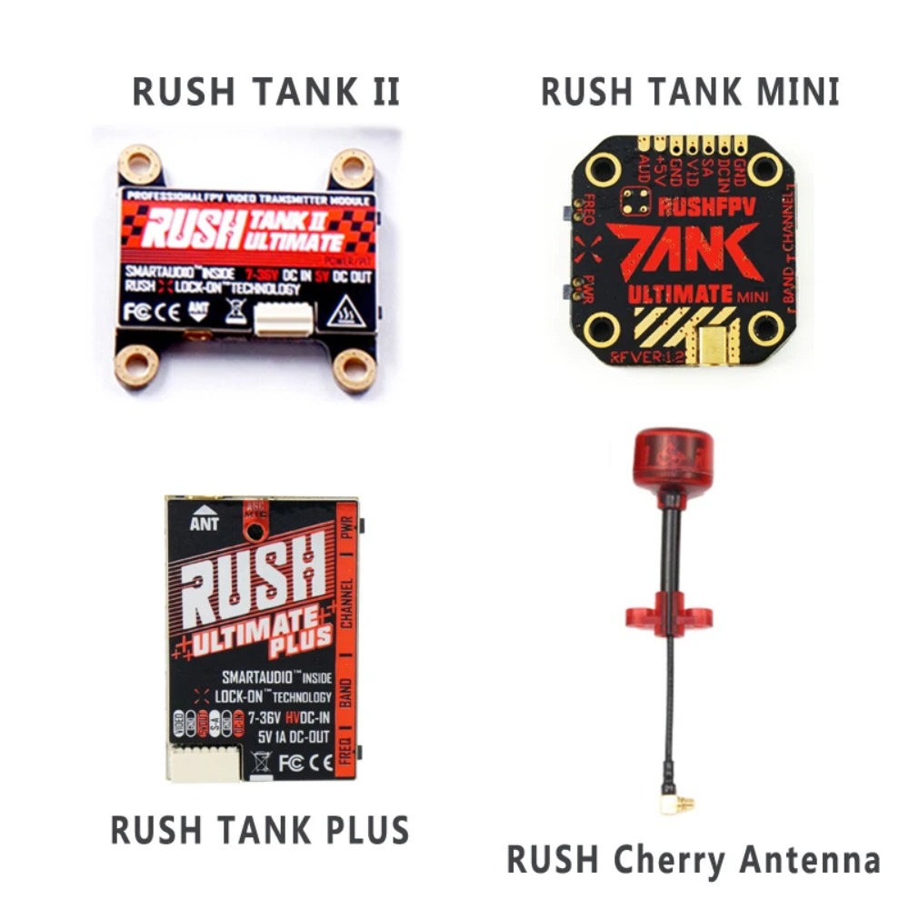 RUSH TANK Ultimate II/Mini/PLU - Drone Racing Antenna avaliação e preço