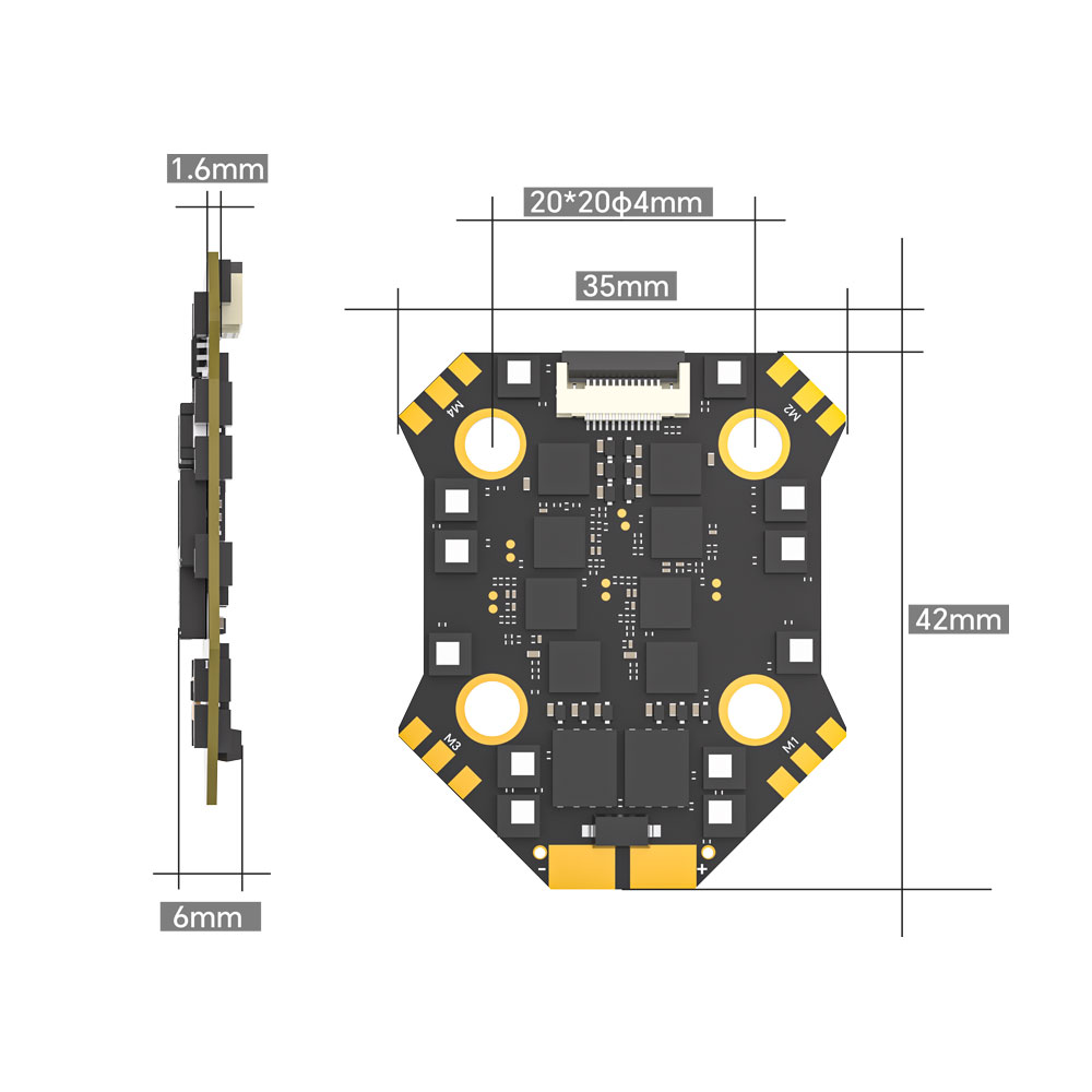 iFlight Borg F7 Mini Stack: Co - Drone Racing Flight Controller avaliação e preço