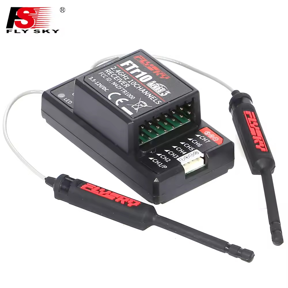 Receptor FlySky FTr10 FTr16S 2 - Drone Racing Antenna avaliação e preço