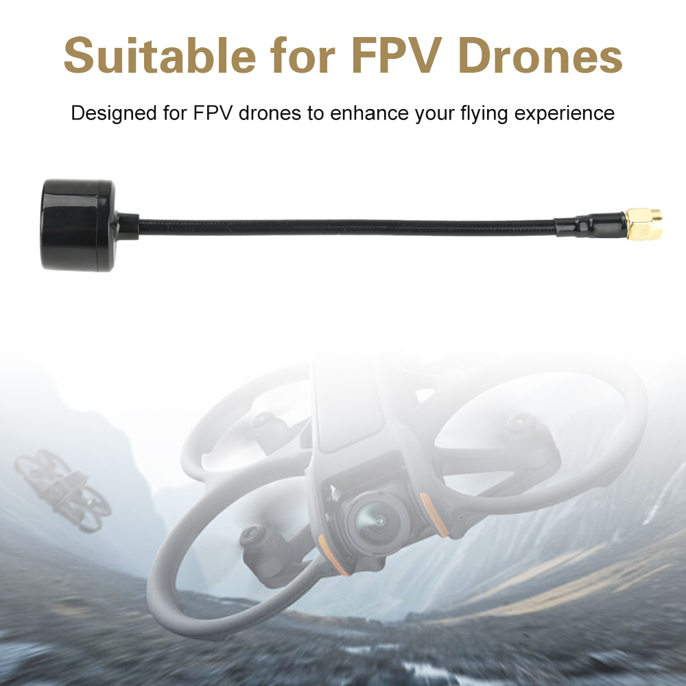 Antena FPV de 3.3GHz 4.5dBi co - Drone Racing Antenna avaliação e preço