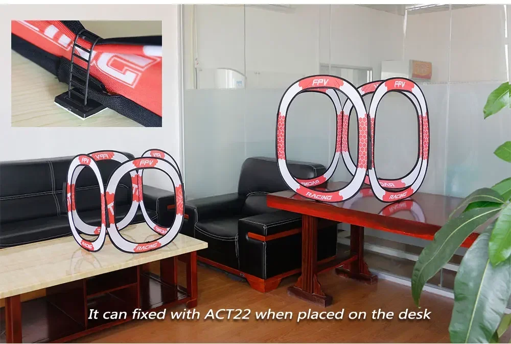 LDARC 780x780mm Portão Pop-Up  - Drone Racing Flag avaliação e preço