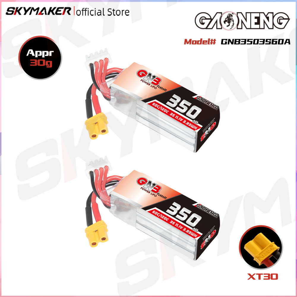 GAONENG GNB LiHV 3S 11.1V 350m - Drone Racing Timer avaliação e preço